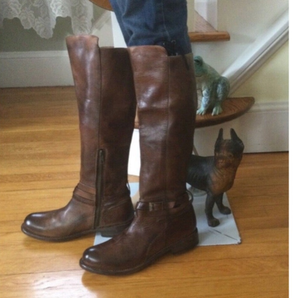 BED/STU 'Bristol' Cobblers series boot 8.5 TEAK - NIB - knee high - Free People